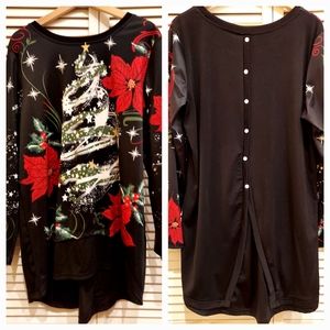 Festive Holiday Top by Noracora